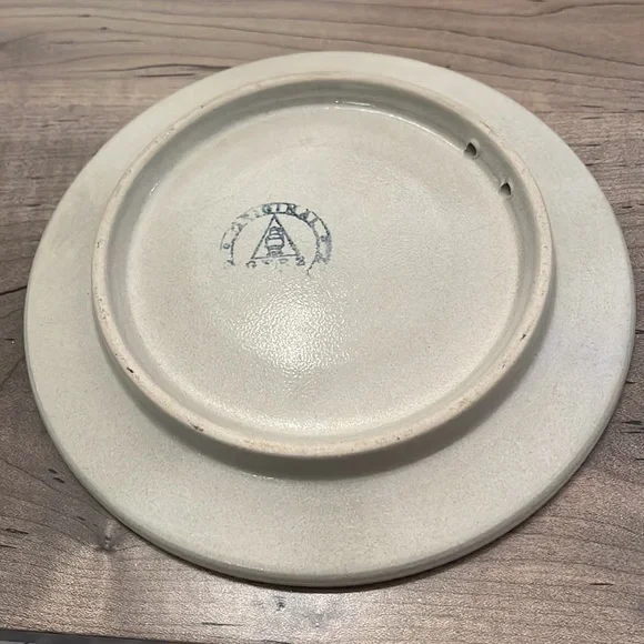 Vintage Simon Peter GERZ Germany Pottery Plate - Picture 3 of 3